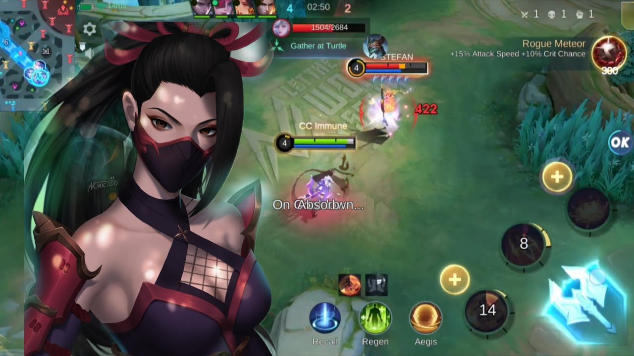 Hanabi's life mobile legends lets begain 
