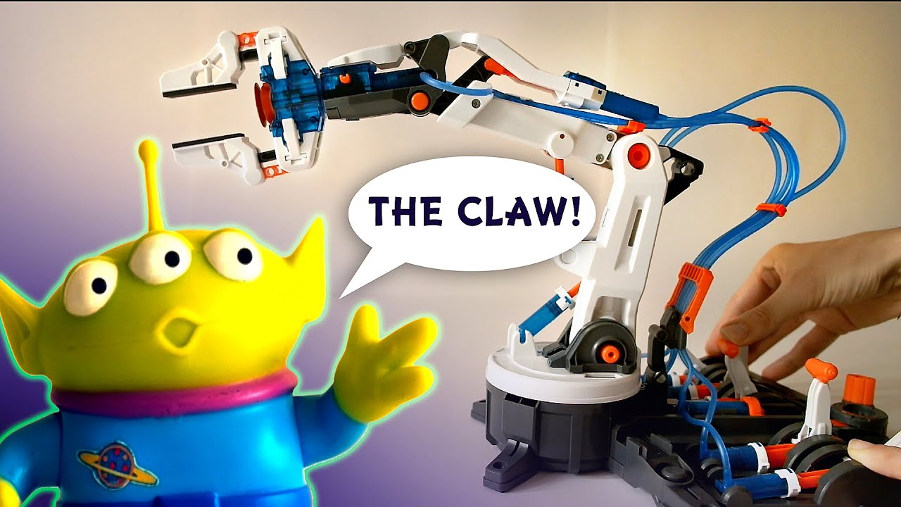I built a HYDRAULIC ROBOT ARM Kit - The Step-by-step How to Build Guide