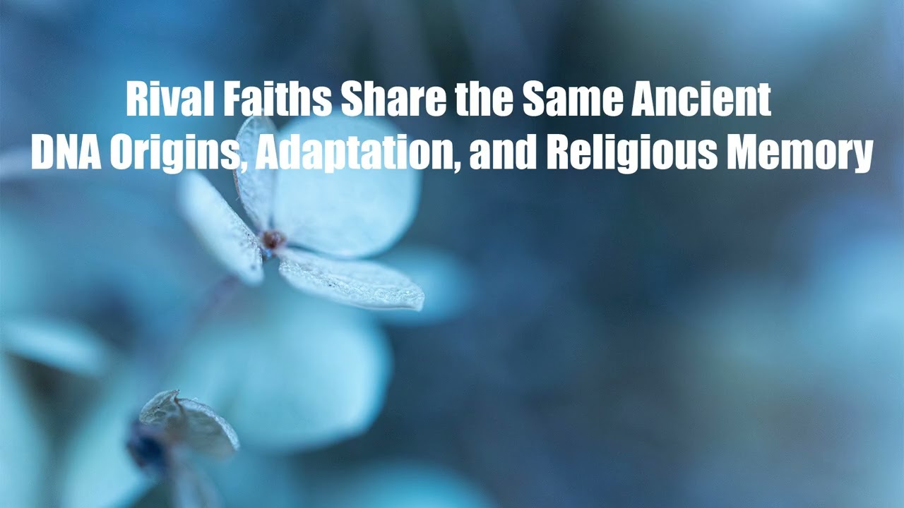 Rival Faiths Share the Same Ancient DNA | Origins, Adaptation, and Religious Memory