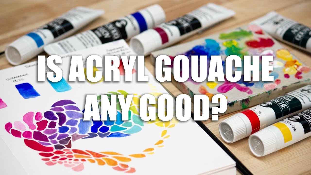 Is Acryl Gouache Any Good? - TESTING!