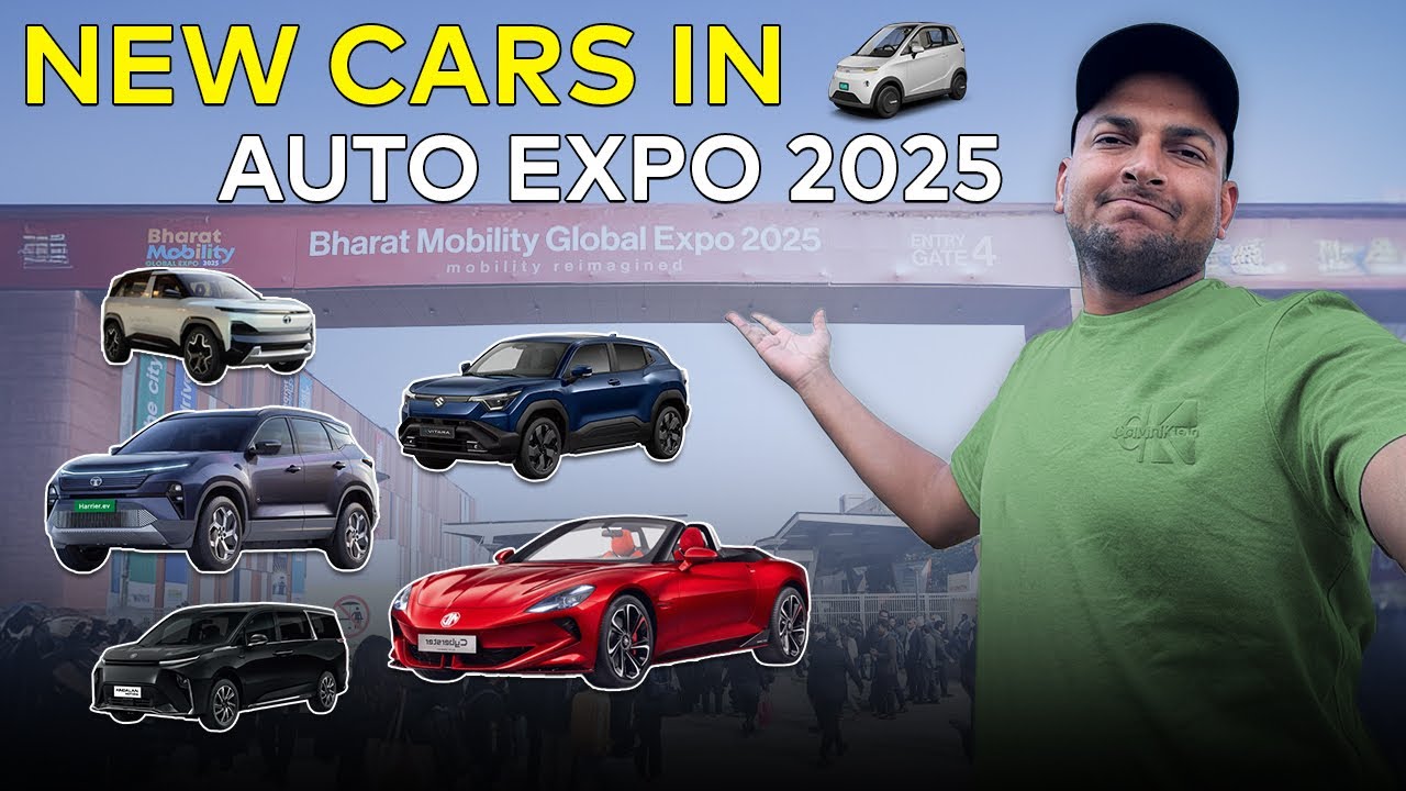 Upcoming Cars Walkaround at 🇮🇳 Auto Expo 2025 | Gagan Choudhary
