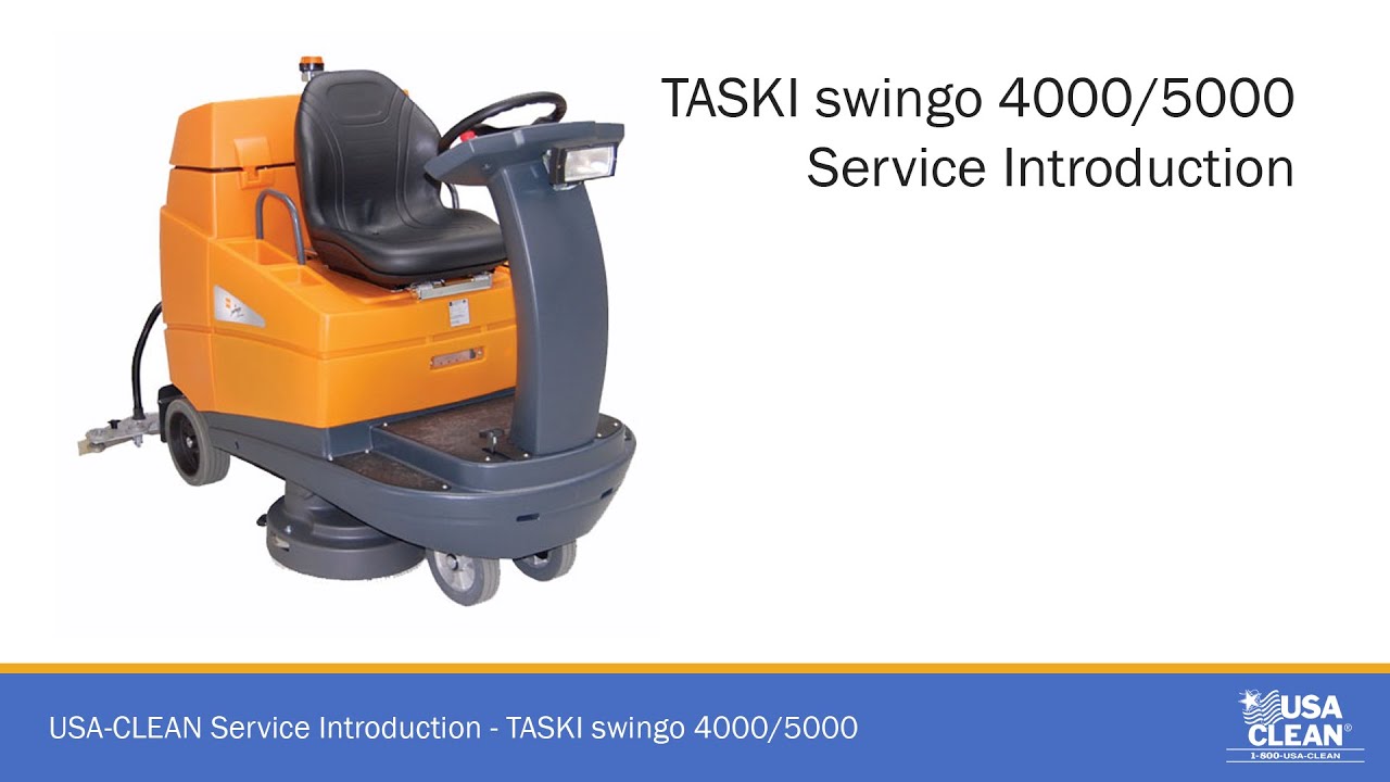 TASKI swingo 4000/5000 Service Introduction Video