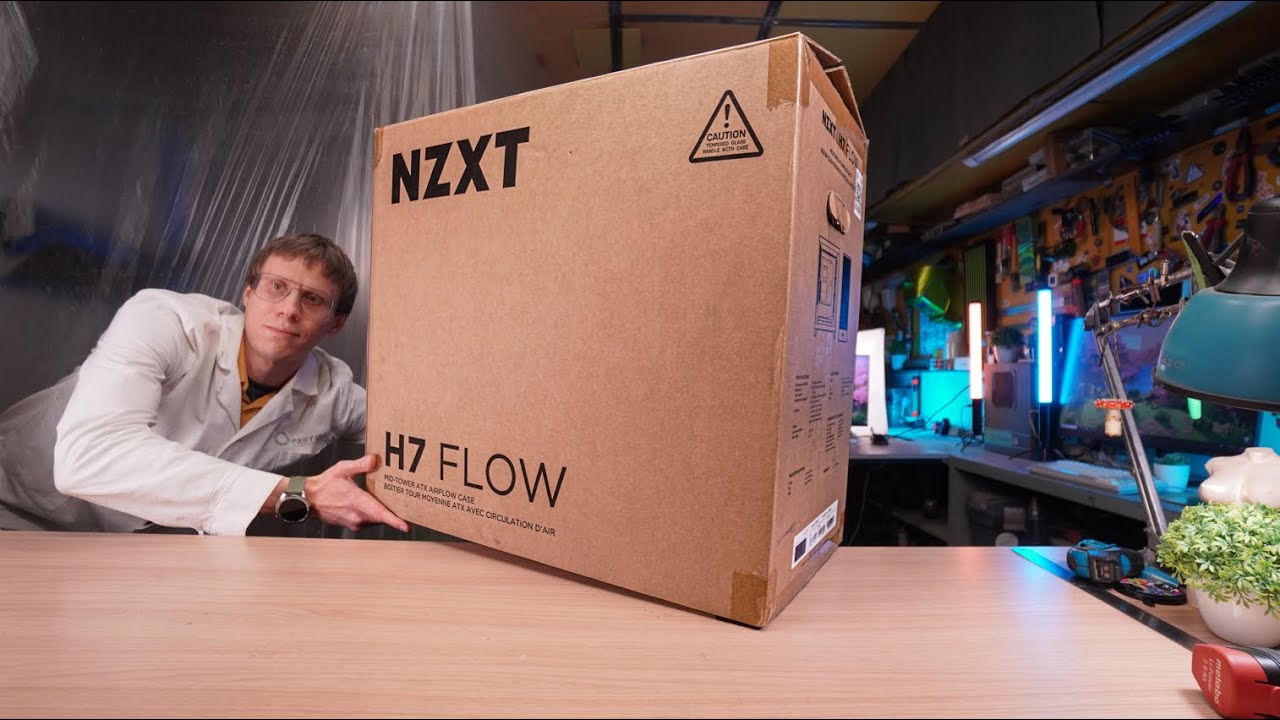 ОЧЕНЬ ПРОДУВАЕМЫЙ ПК Корпус от NZXT H7 Flow...