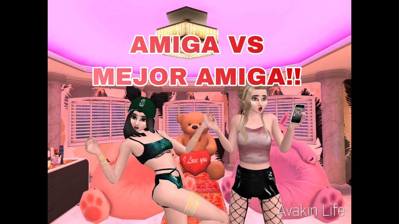 AMIGA VS MEJOR AMIGA | AVAKIN LIFE UWU