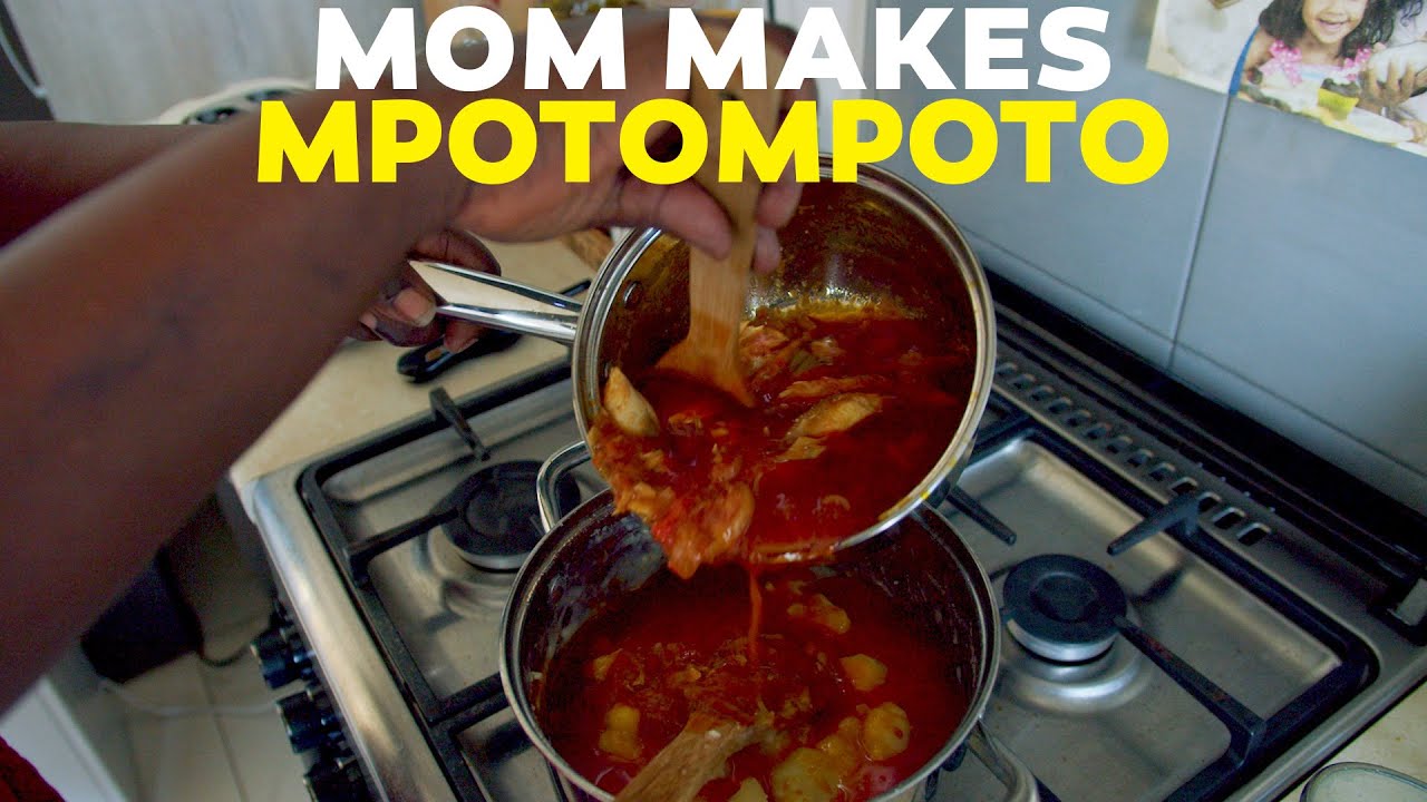 Making a Special Ghanaian Delicacy 