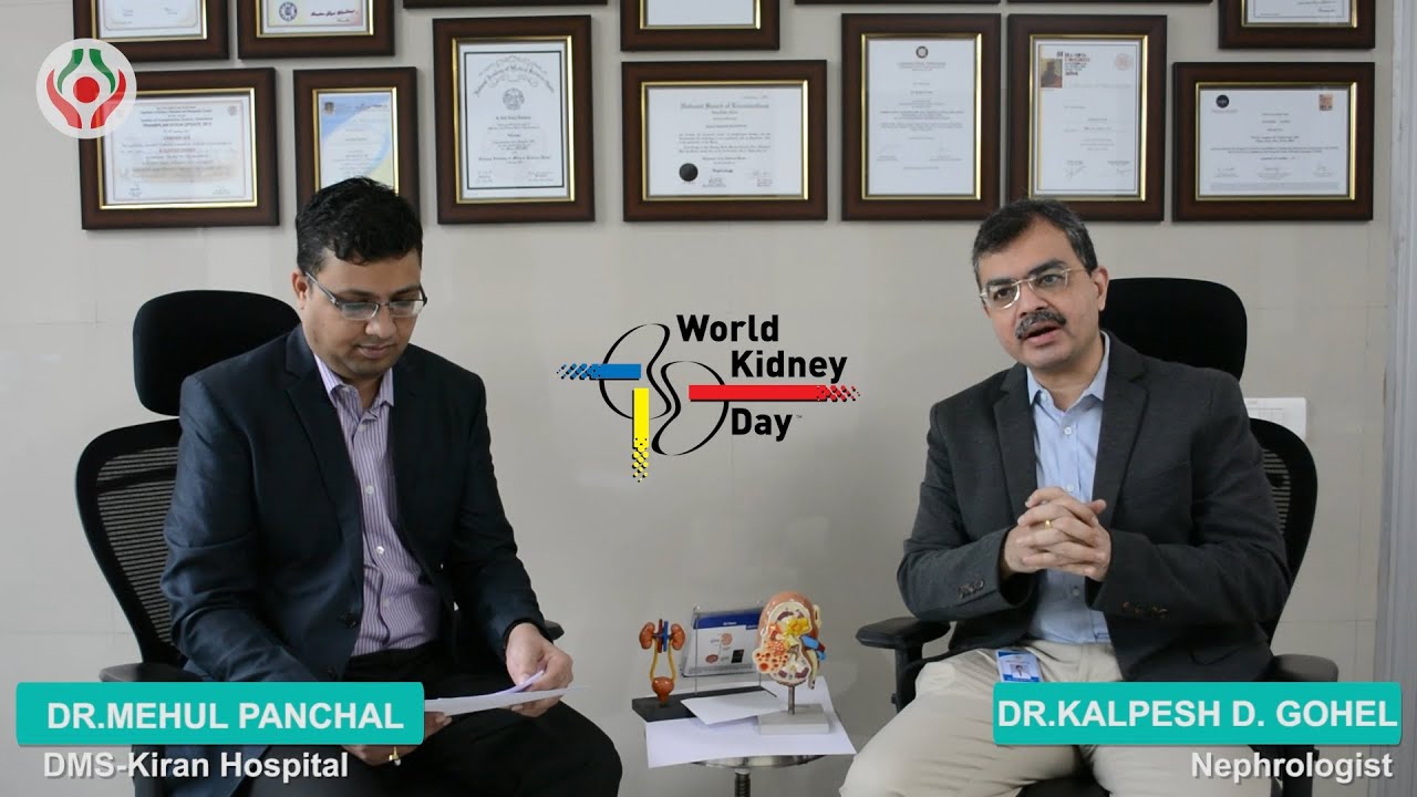 Talkshow With Nephrologist Dr.Kalpesh Gohel | World Kidney Day | Kiran Hospital Surat