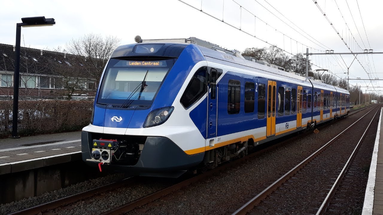 Treinen in Voorhout - 22 December 2018