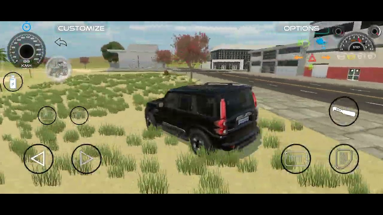 Mahindra black scorpio 