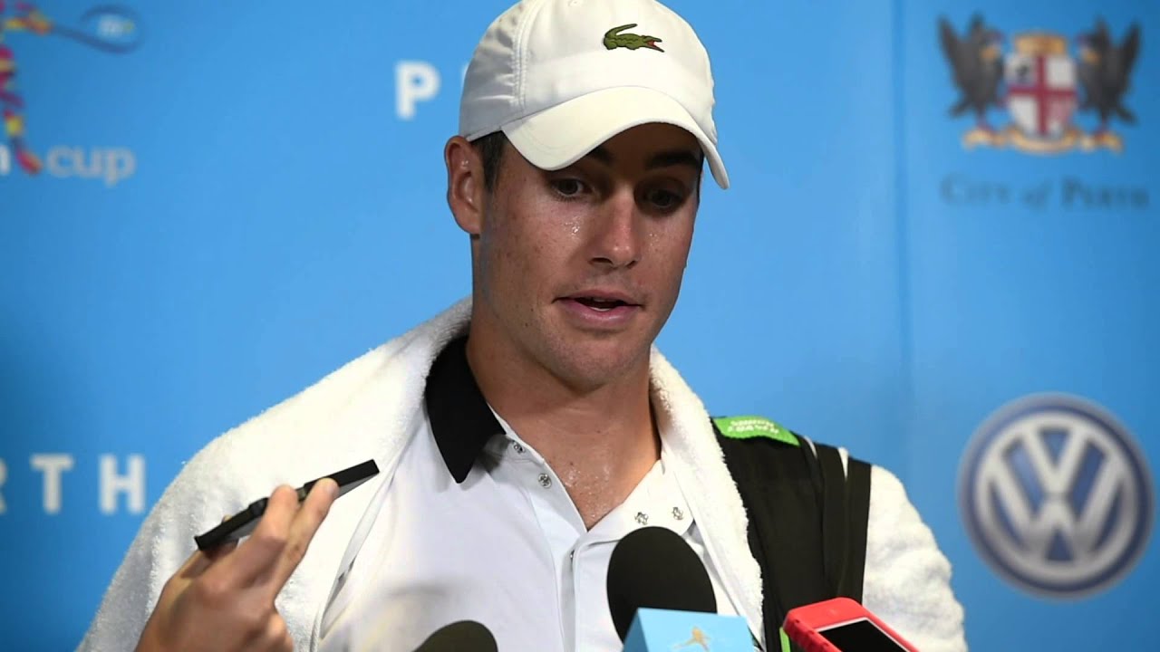 John Isner press conference (final) - Hopman Cup 2015