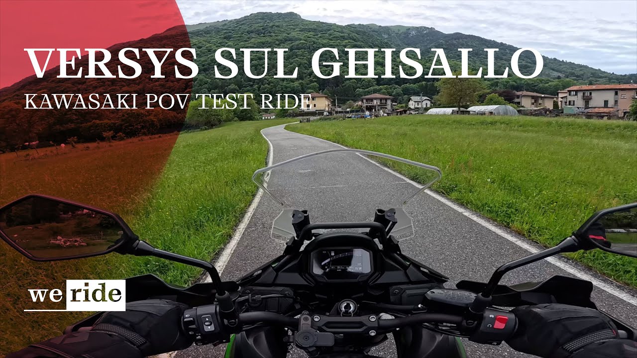 Kawasaki Versys 650 2024 | POV Test Ride al Ghisallo
