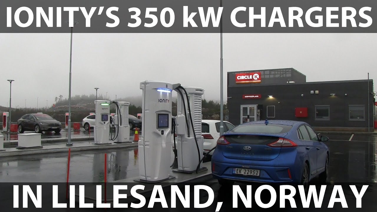 First Ionity charger in Norway