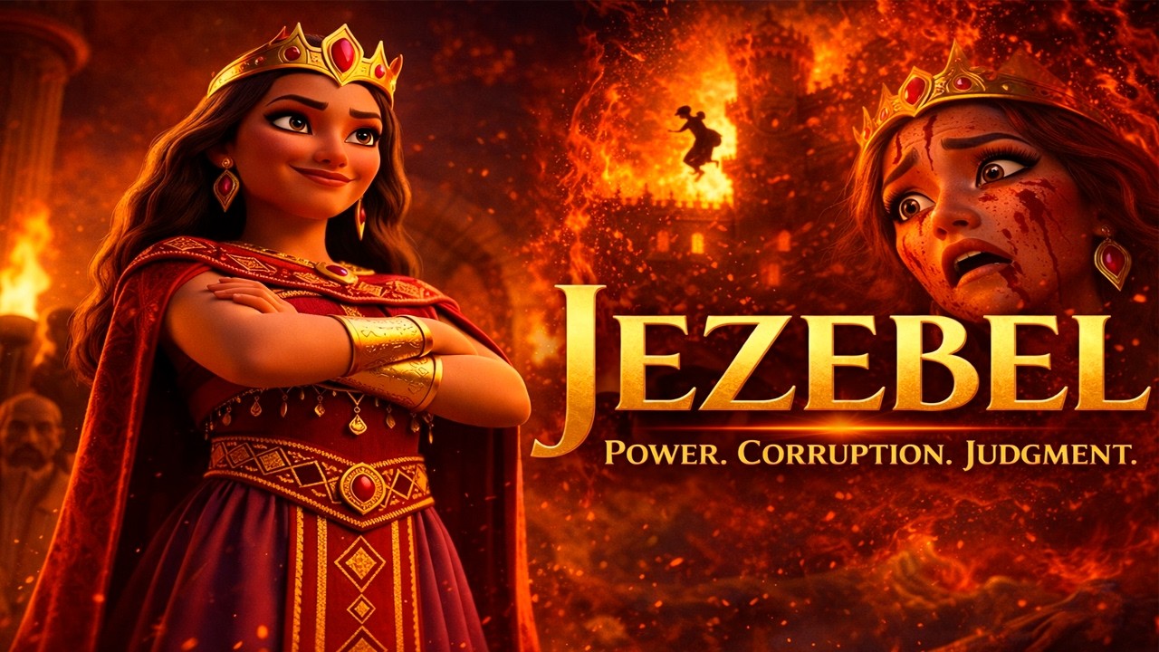 Jezebel: The Queen Who Defied God and Fell Under Divine Judgment | Epic Animated Bible Story
