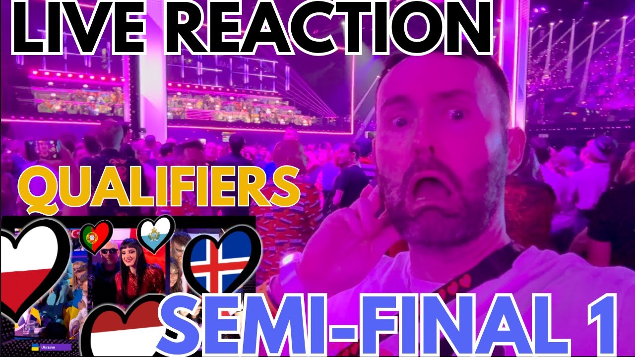SF1 Qualifiers REACTION in the Arena! | Eurovision 2025