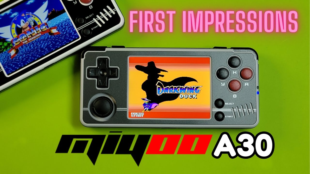 First Impression - Miyoo A30 Retro Handheld