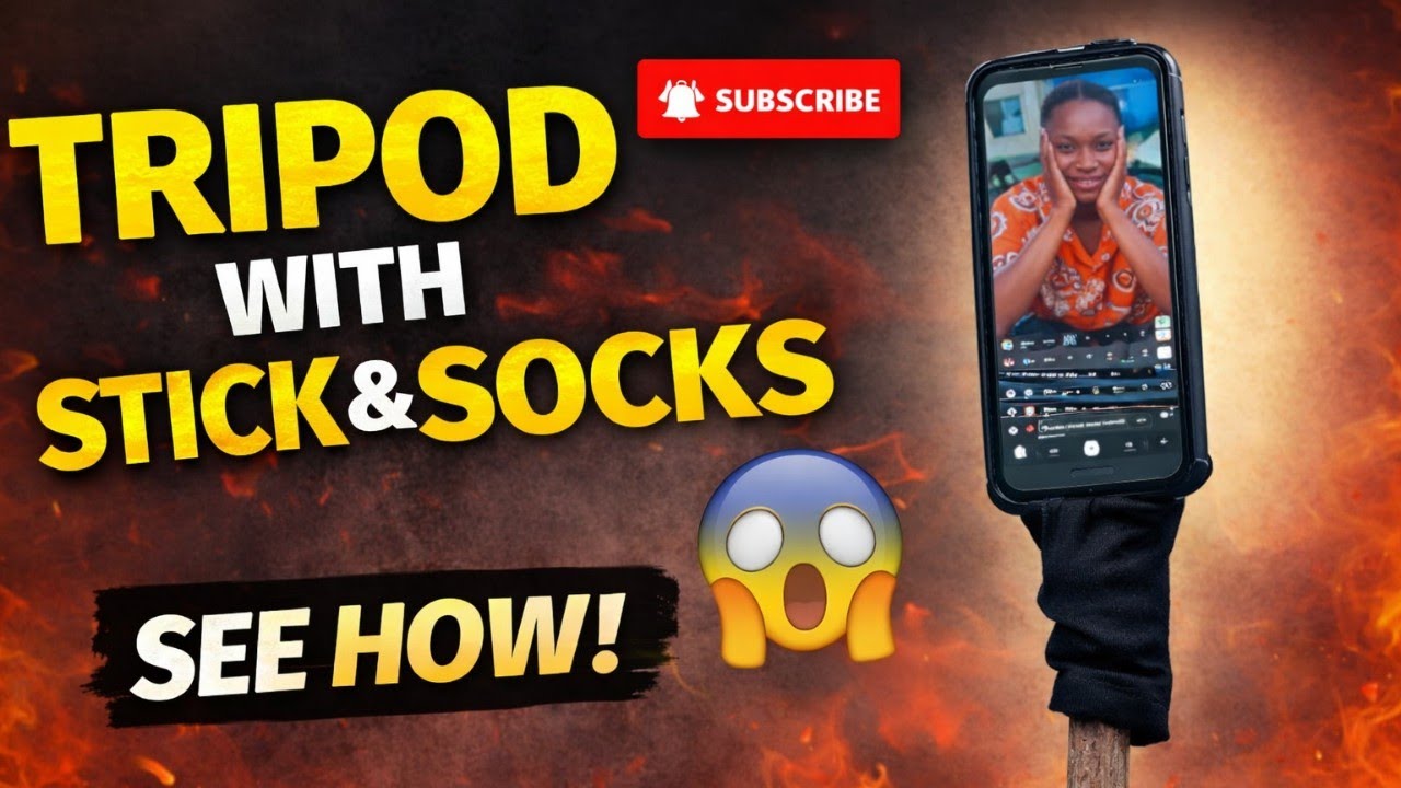 UKO WAKORA TRIPOD UKORESHEJE IGITI NA SOCKS MU MINOTA MICYE! 🔥