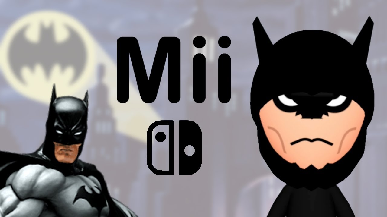 How To Make Batman | Nintendo Switch Mii #18