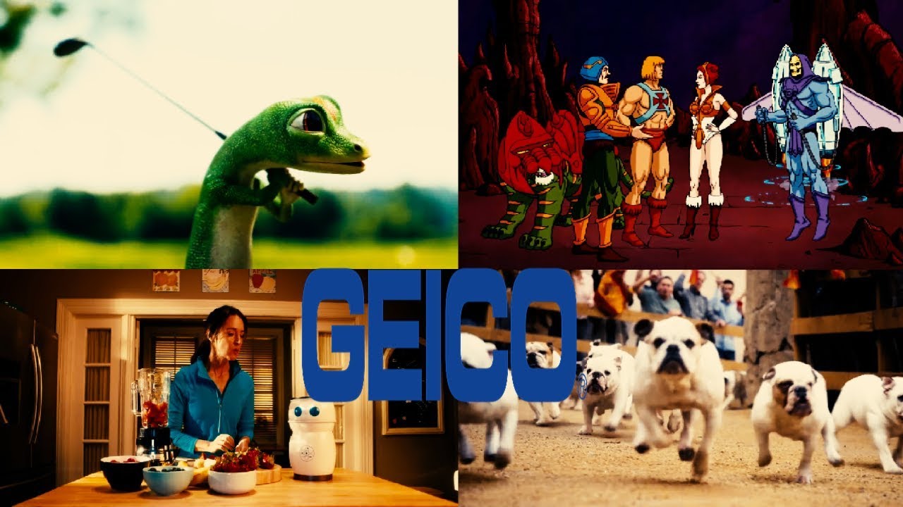 BEST OF - TOP 5 The Most Funny GEICO Commercials