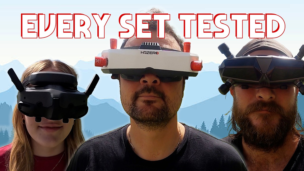 And the BEST FPV GOGGLES of 2025 are