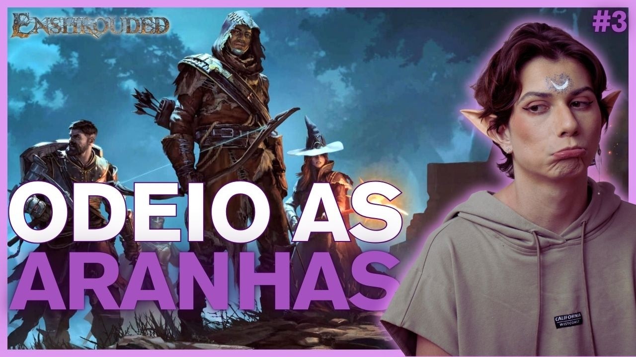 A aracnofobia ataca #enshrouded