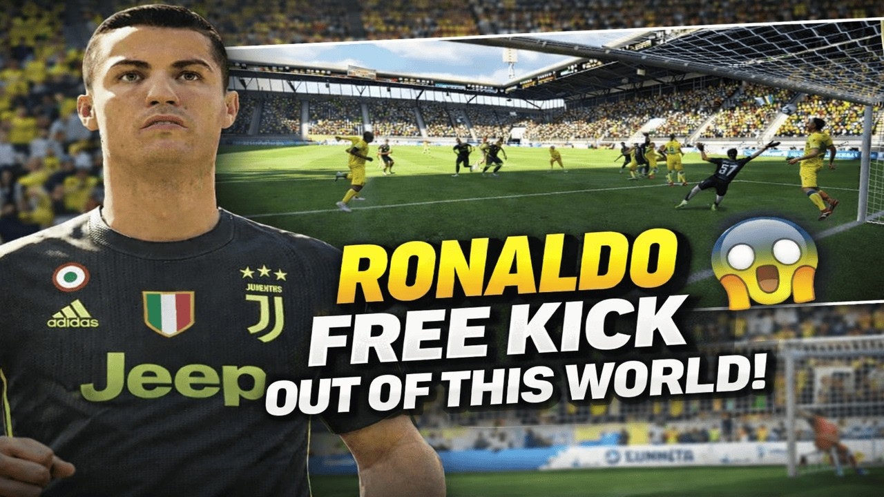 RONALDO'S MAGIC GOAL 🔥 | FIFA 19 PC Gameplay | BGamer