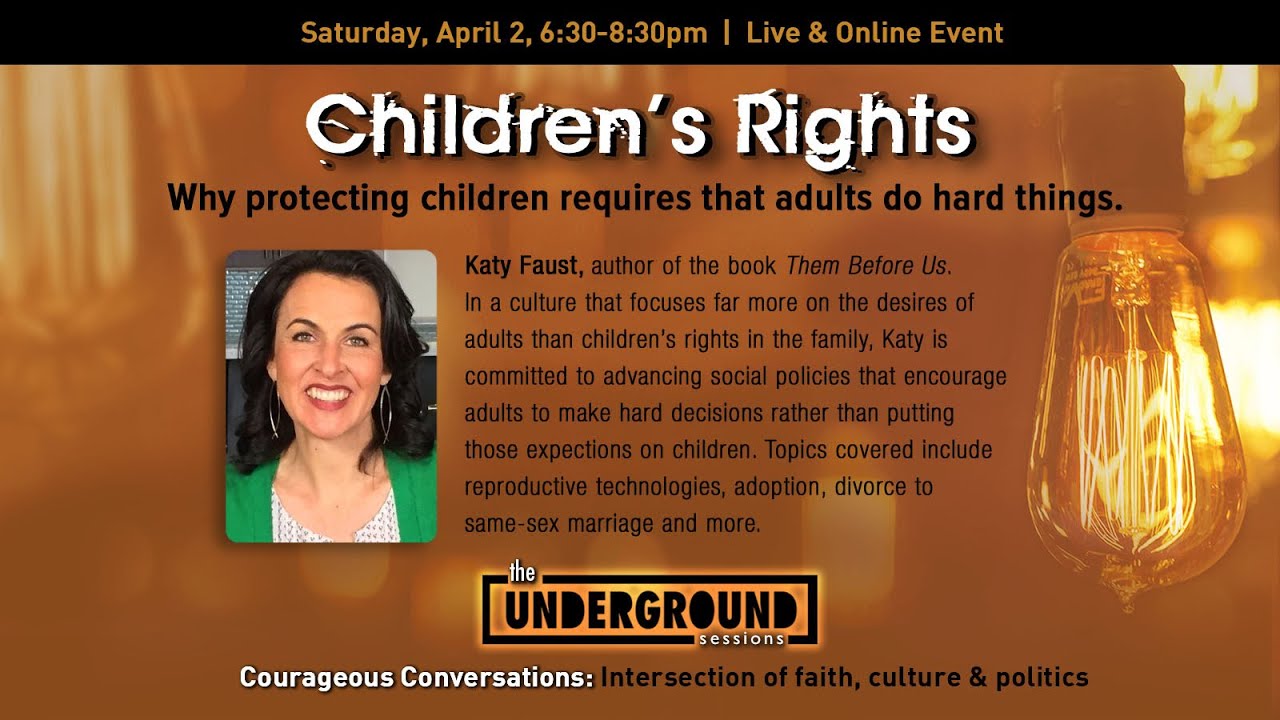 Katy Faust &ldquo;Children&rsquo;s Rights&rdquo; Keynote Add