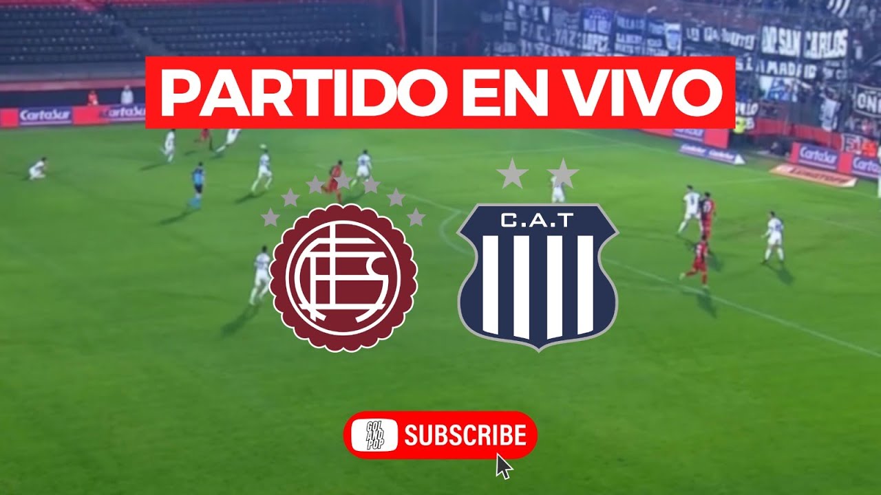 🚨LANÚS VS TALLERES (VIVO) - APERTURA