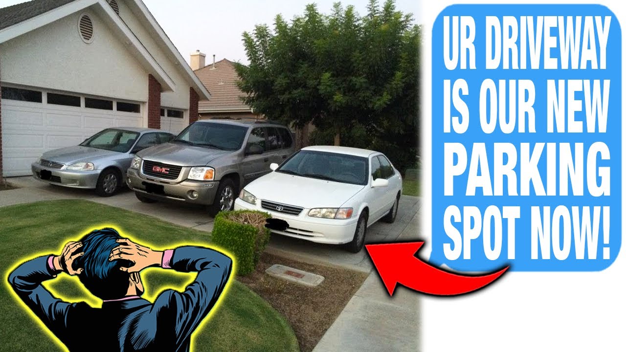 Entitled Neighbor Family Used My Driveway As Their Private Parking Lot, I Got Them Towed!