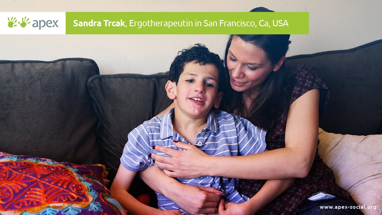 Sandra arbeitet als Ergotherapeutin in San Francisco, USA und betreut einen Jungen mit F&ouml;rderbedarf