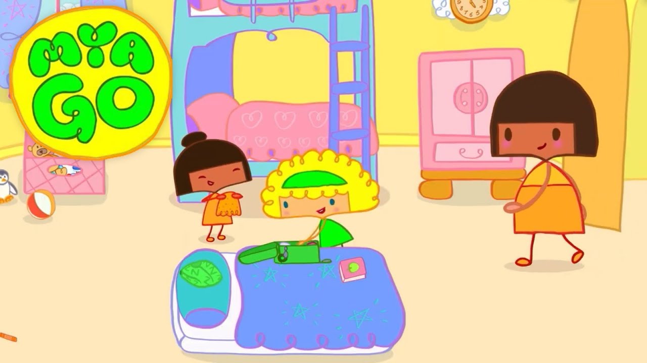 MyaGo S01 E30: Sleepover | Cartoons for Kids l Safety Cartoons | Learning Videos #cartoons