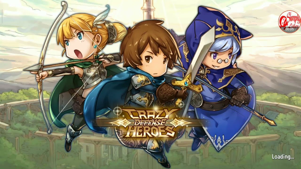 Crazy Defense Heroes Crackpot Hard