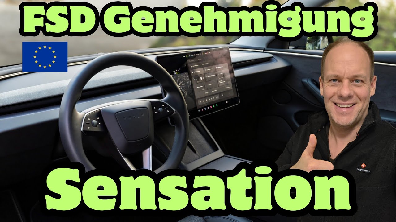 🤩 Breaking: Quellcodes zeigen: Tesla FSD wird in Europa zugelassen!! Auch der Abo-Preis steht fest! 