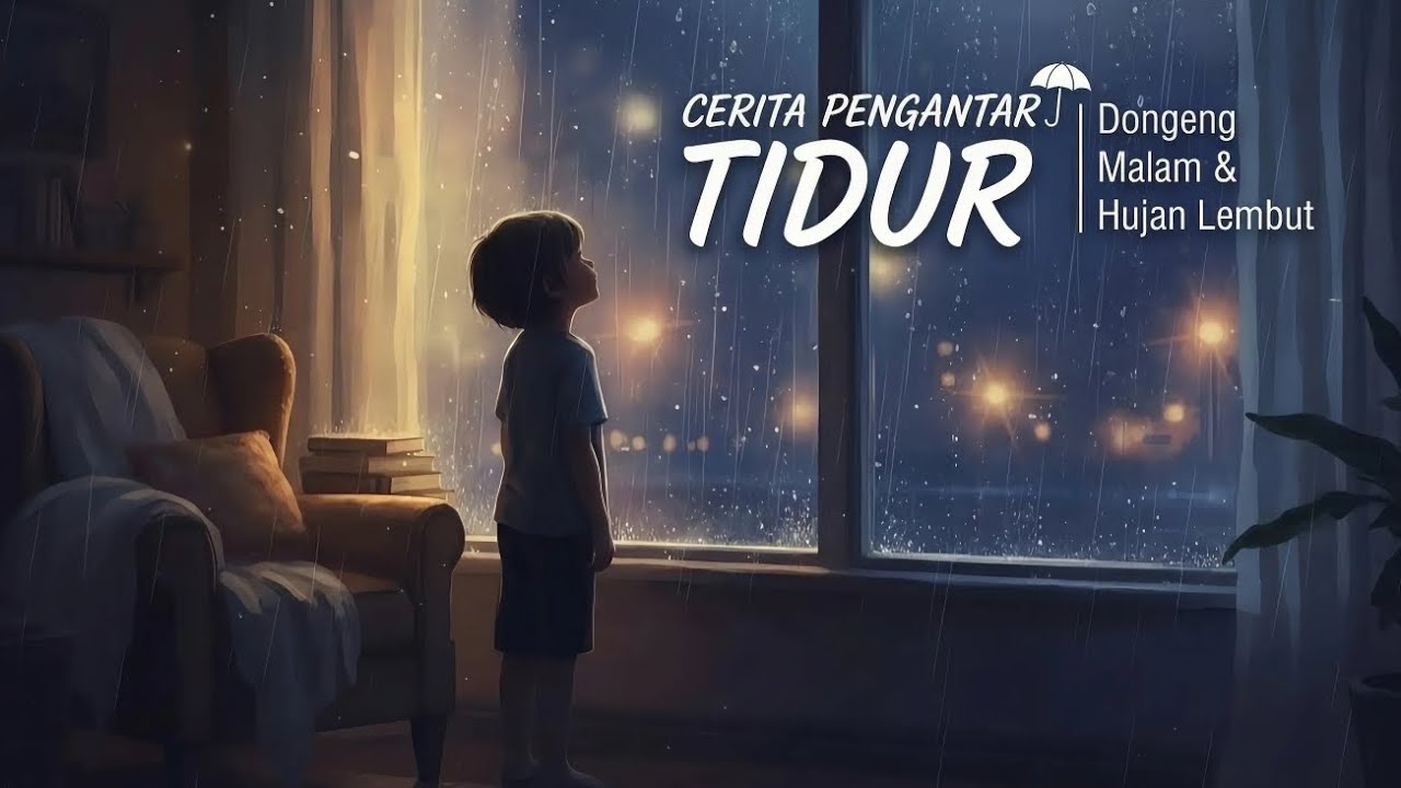 Hujan di Malam Hari — Dongeng Pengantar Tidur Tentang Mimpi, Hujan, dan Kedamaian