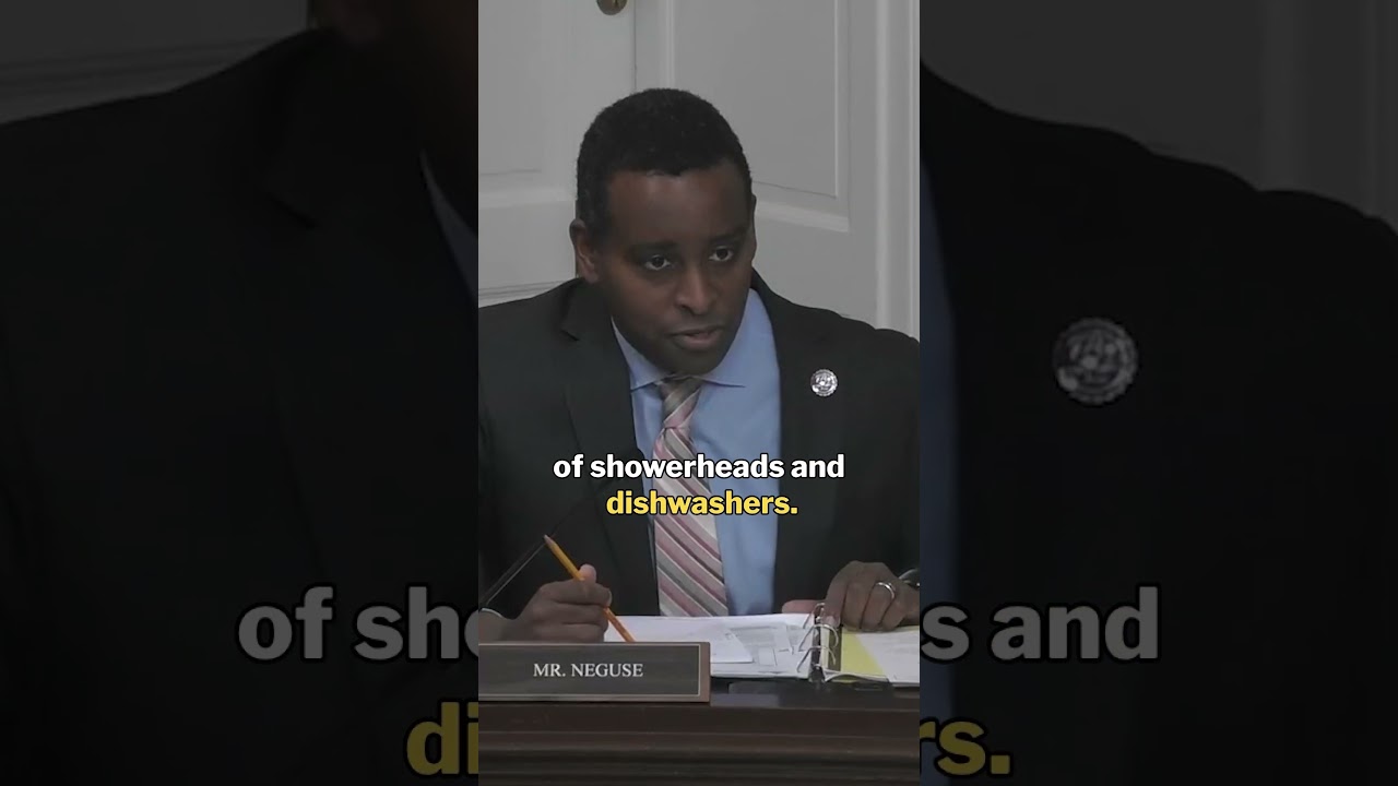 House Republicans are considering legislation on showerheads and dishwashers. Again.
