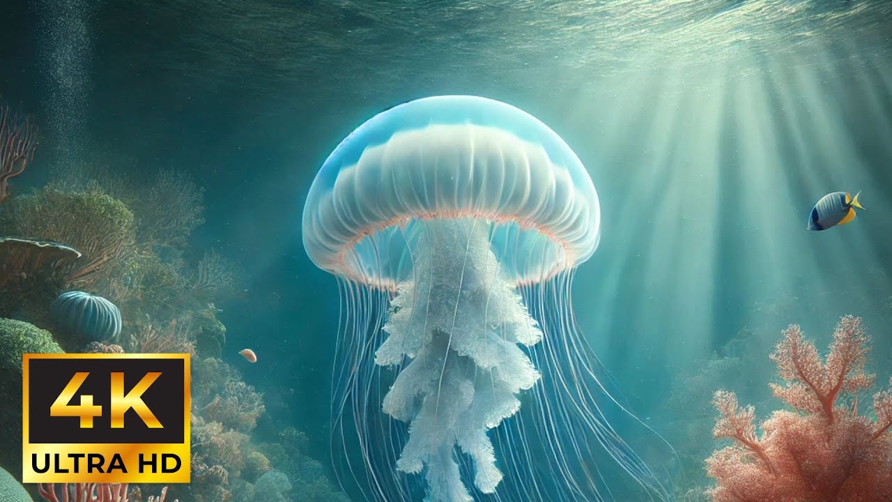 Silent Coral Depths: A Sleep & Relaxation Sanctuary LIVE 4K