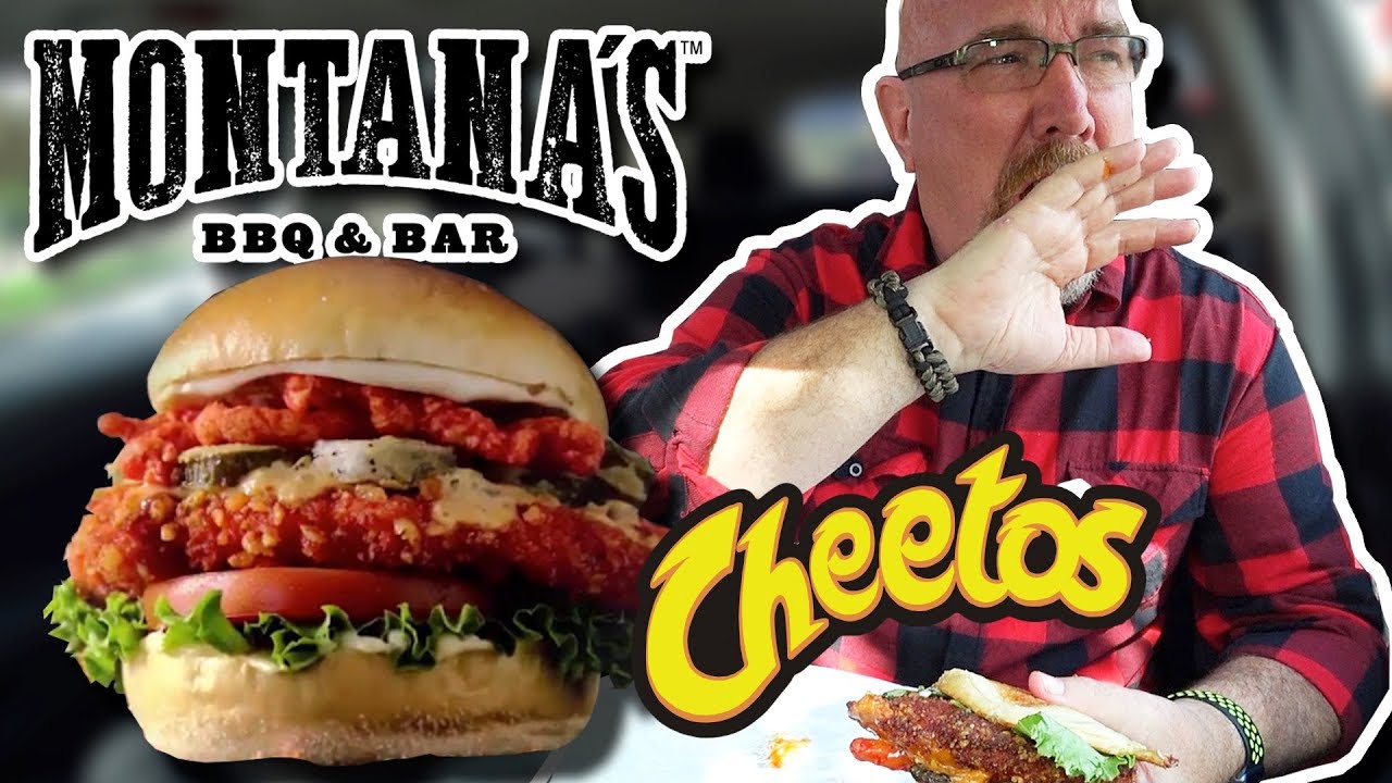 Blazin' Hot Cheetos Chicken Sandwich • Montana's BBQ & Bar