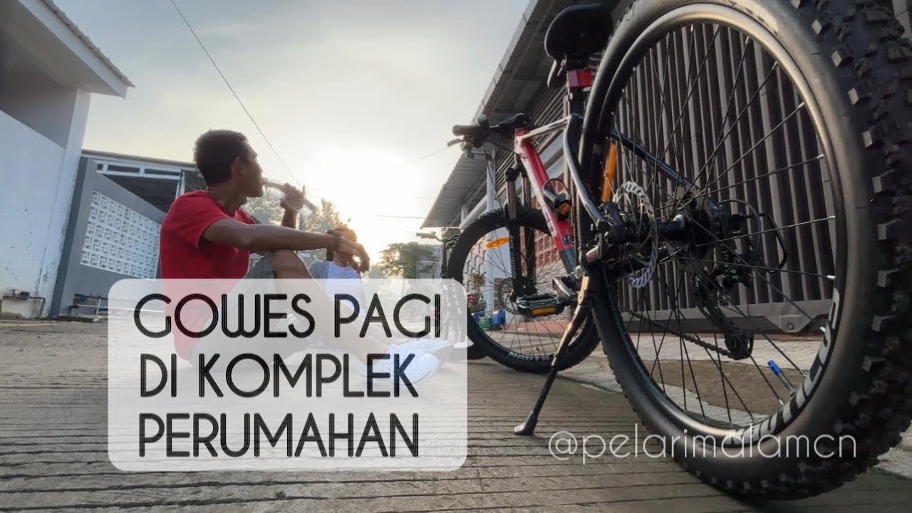 Gowes pagi di komplek perumahan #goodmorning #gowes #gowespagi #gowesindonesia #hiburan #selamatpagi