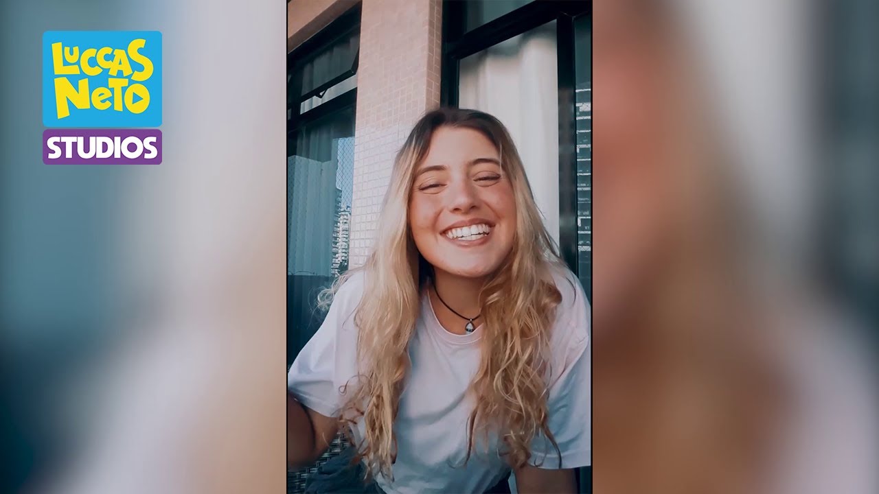CLARA INVADE O INSTAGRAM DA LUCCAS NETO STUDIOS