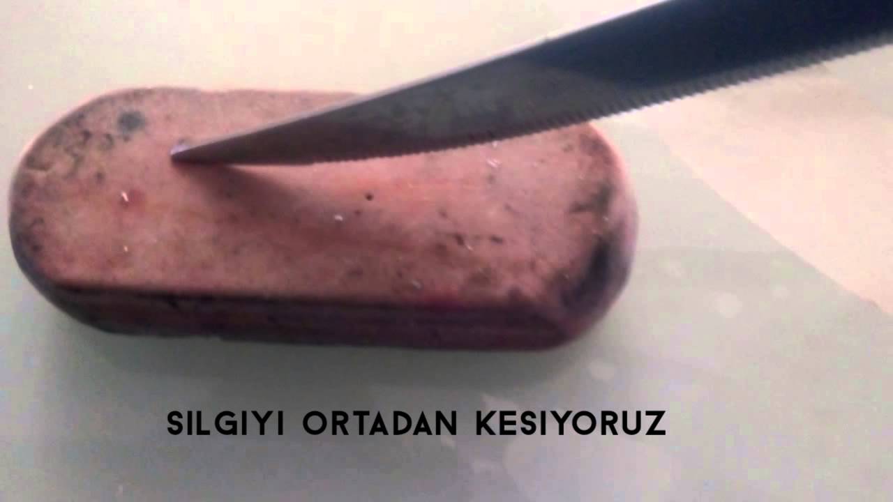 Silgi kopya doğuruyor (kopya cekmenin yontemi)