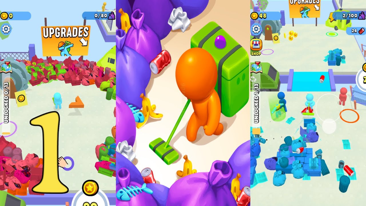 Landfill Waste Management Gameplay Mobile Game Walkthrough All Levels Android Ios #1