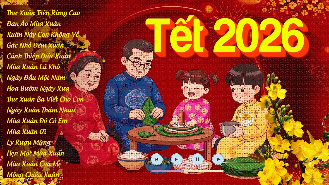 LK Nhạc Xuân Hải Ngoại | Anh Cho Em Mùa Xuân, Cảm Ơn, Đón Xuân