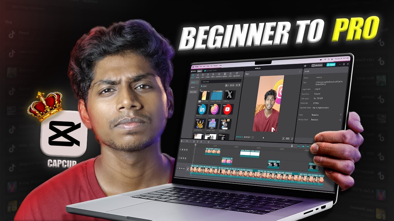 How to Edit Videos in CAPCUT | Beginner to Pro