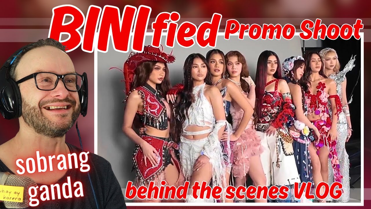 Собранг ганда!!! BINIfied Promo Shoo Behind the Scenes VLOG реакция