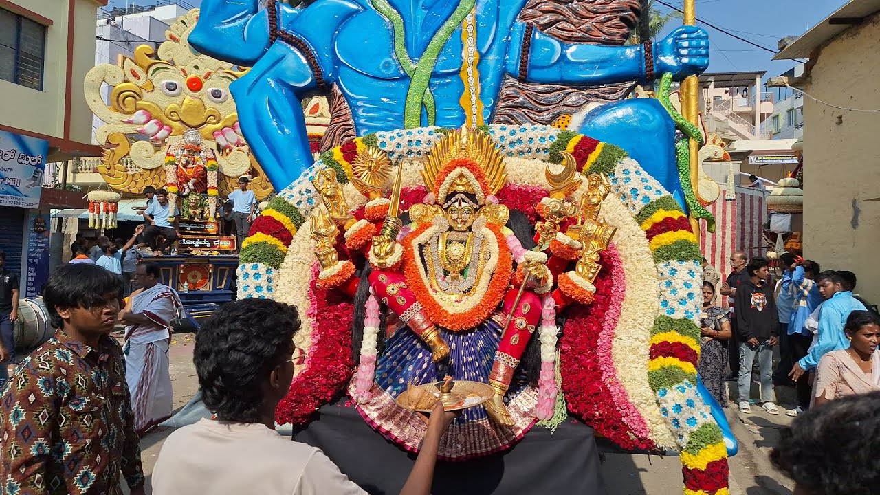 Domlur Village Pallaki Utsava 2025 | Car Festival | Tamate Beats | Tamate Dance | Temple Crew
