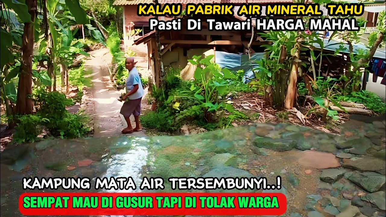 Air Gua Candi..! Kehidupan Di Kampung Mata Air Abadi Yang Tak Pernah Kekeringan.Pedesaan Jawa Tengah