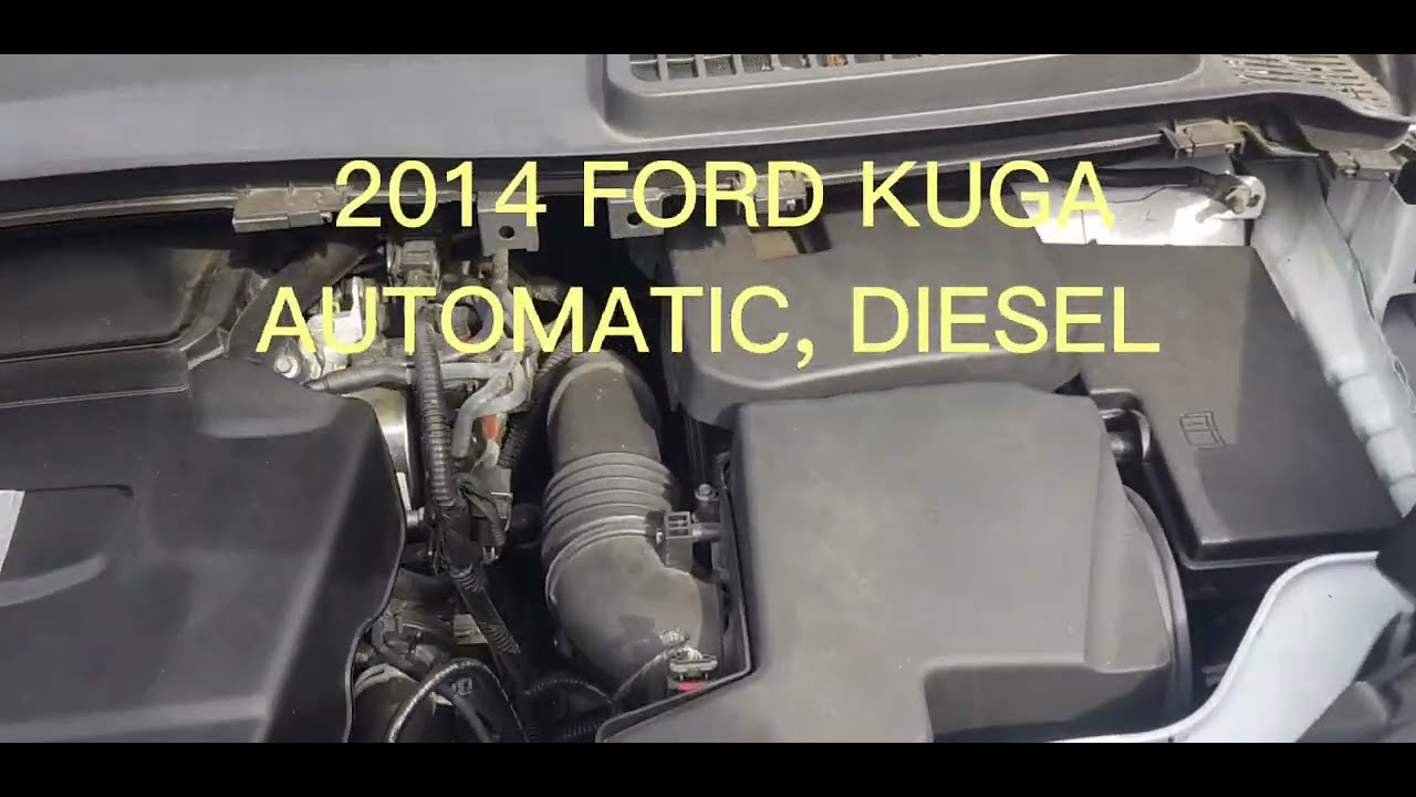 Как снять аккумулятор Ford KUGA MK2 2014 года / найдите инструкцию по установке нового аккумулято...