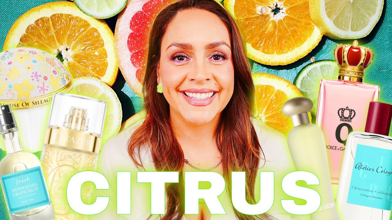 UPLIFTING CITRUS Perfumes | Lemon, Lime, Grapefruit, Orange Fragrances for Spring and Summer