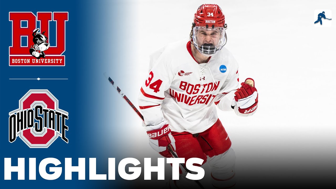 Boston University vs Ohio State | NCAA College Hockey | Highlights - March 27, 2025
