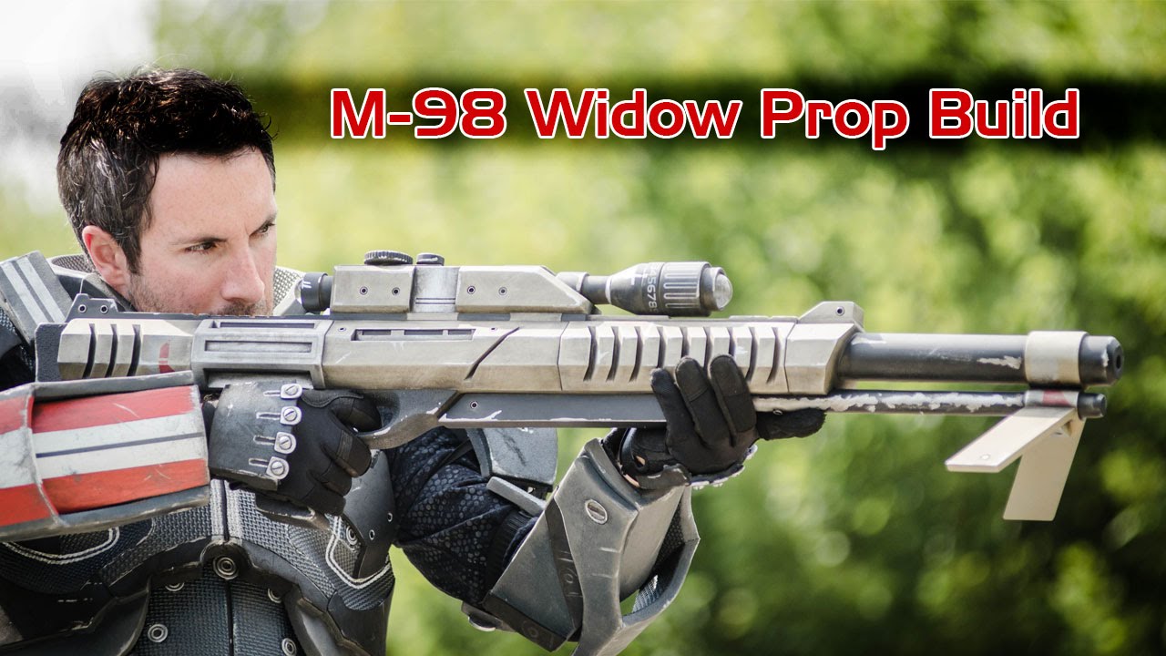 MASS EFFECT Cosplay! - M-98 WIDOW Prop Build!!