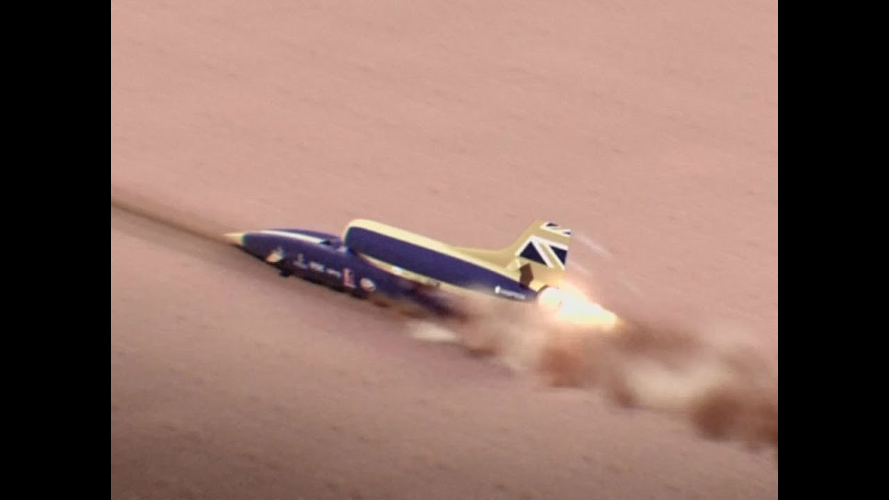 Schneller als eine Pistolenkugel: Raketen-Auto 