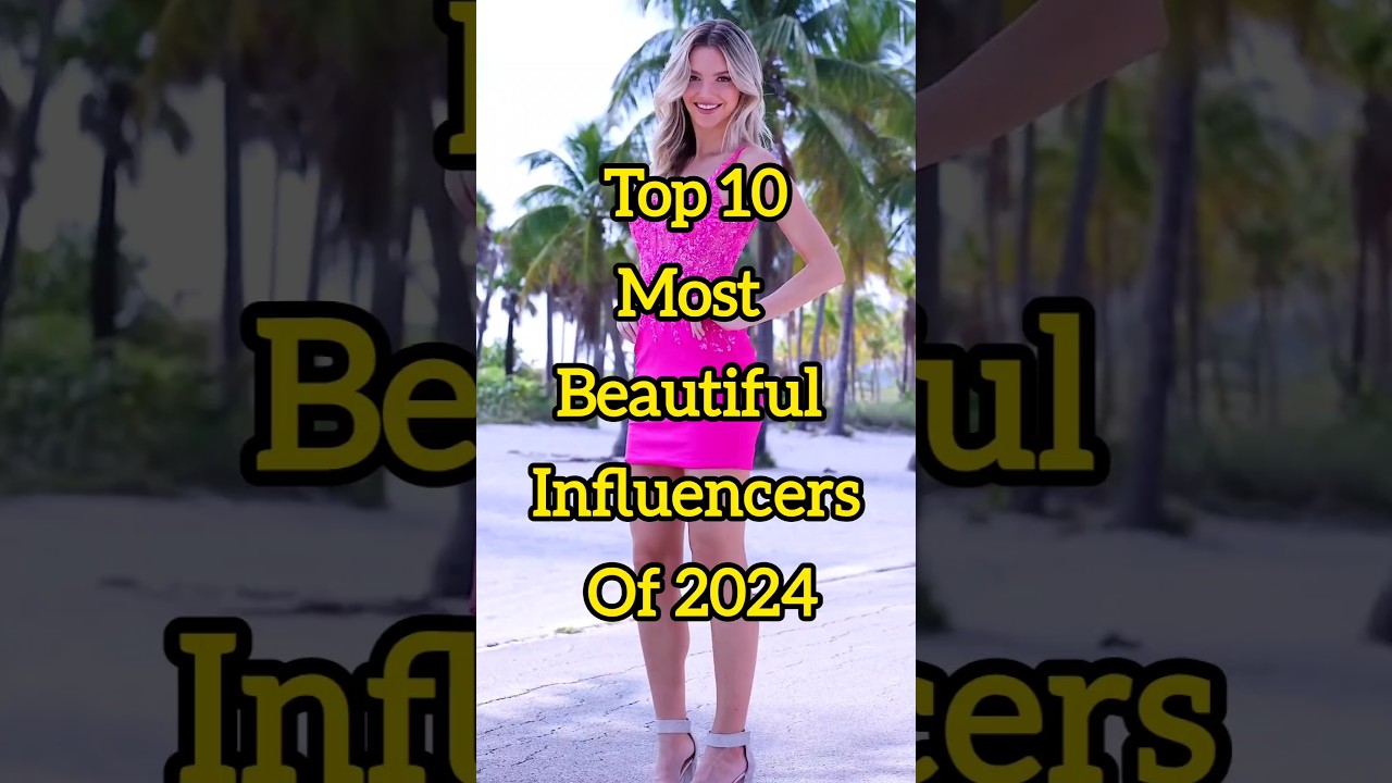 Most beautiful influencers 2024 #youtubeshorts #shorts #influencer #tiktok #btsclothing